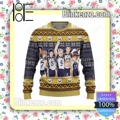 Fukurodani Academy Knitted Christmas Jumper