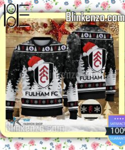 Fulham F.C Logo Hat Christmas Sweatshirts
