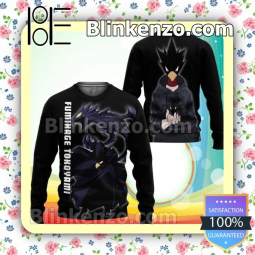 Fumikage Tokoyami My Hero Academia Manga Anime Manga Knitted Christmas Jumper