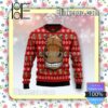 Funny Horse Knitted Christmas Jumper