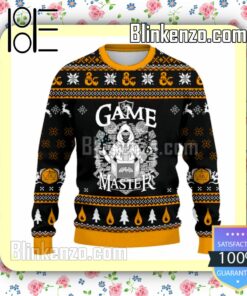 Game Master DnD Christmas Sweatshirts