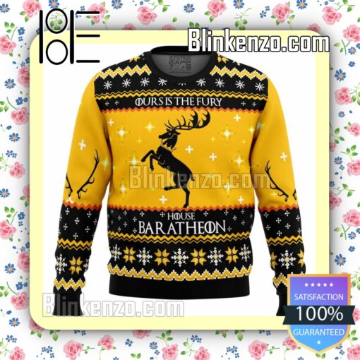 Game Of Thrones House Baratheon Knitted Christmas Jumper