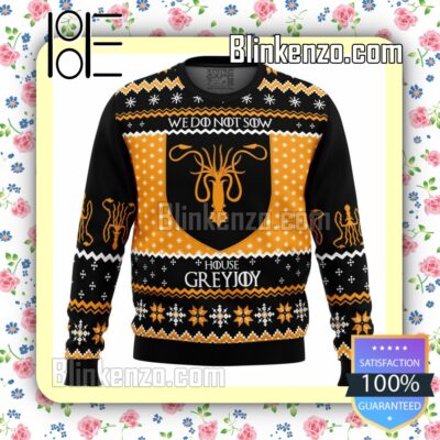 Game Of Thrones House Greyjoy Knitted Christmas Jumper
