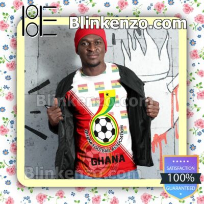 Ghana National FIFA 2022 Hoodie Jacket z