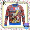 Ghost Fighter Yu Yu Hakusho Alt Knitted Christmas Jumper