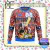 Ghost Fighter Yu Yu Hakusho Holiday Christmas Sweatshirts