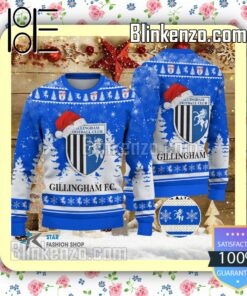 Gillingham Logo Hat Christmas Sweatshirts
