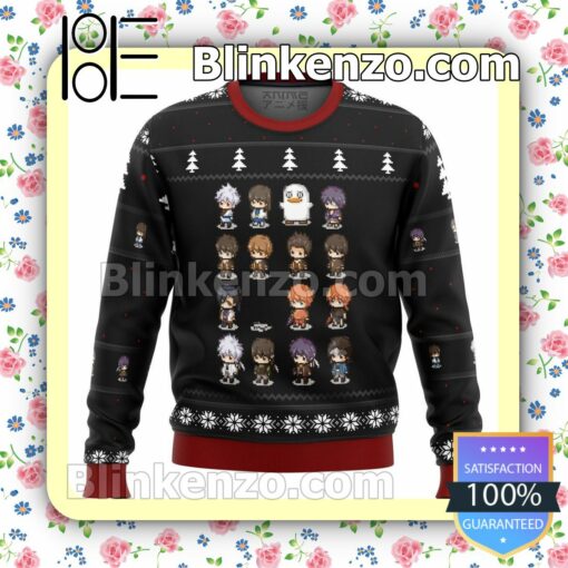 Gintama Sprites Premium Holiday Christmas Sweatshirts