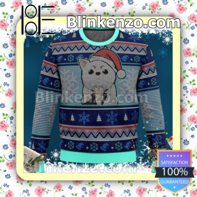 Gintoki & Sadaharu Gintama Holiday Christmas Sweatshirts