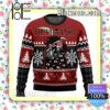 God With Us Hellsing Knitted Christmas Jumper