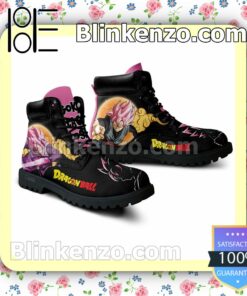 Goku Black Rose Dragon Ball Timberland Boots Men a