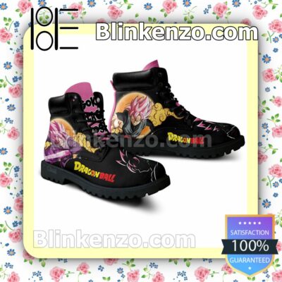 Goku Black Rose Dragon Ball Timberland Boots Men a
