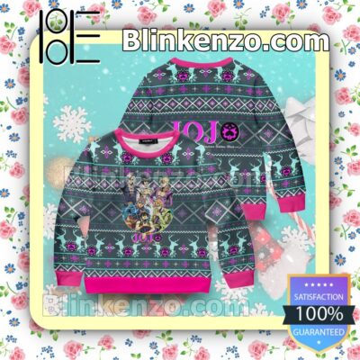 Golden Wind JoJo's Bizarre Adventure Christmas Jumpers