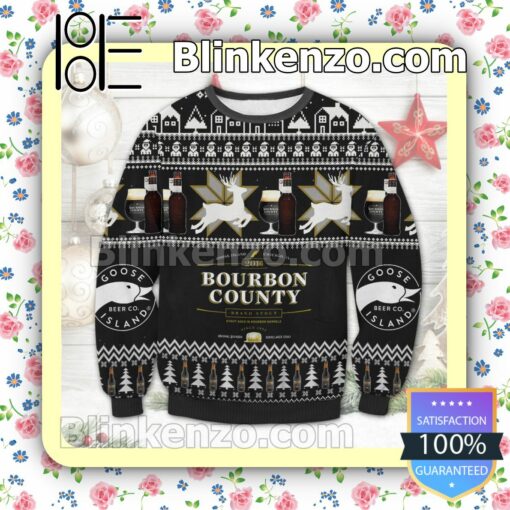 Goose Island Bourbon County Brand Stout 2014 Christmas Jumpers