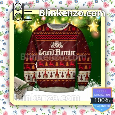 Grand Marnier Wine Holiday Christmas Sweatshirts