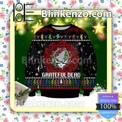 Grateful Dead Logo Holiday Christmas Sweatshirts