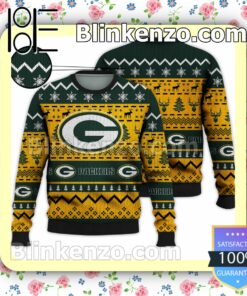 Green Bay Packers NFL Ugly Sweater Christmas Funny