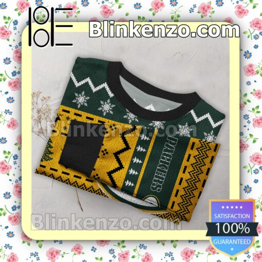 Green Bay Packers NFL Ugly Sweater Christmas Funny a