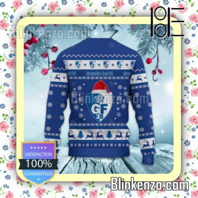 Grenoble Foot 38 Logo Holiday Hat Xmas Sweatshirts b