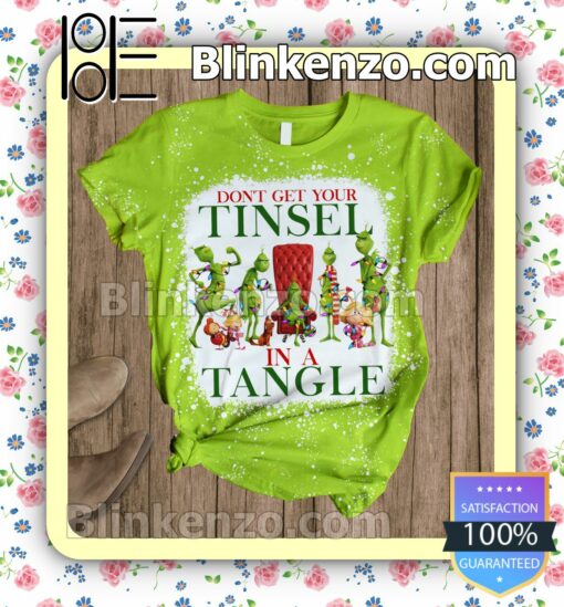 Grinch Don't Get Your Tinsel In A Tangle Pajama Sleep Sets a