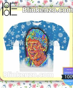 Griswold Snow Flower Christmas Psychedelic Christmas Sweatshirts