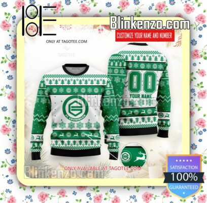 Groningen Soccer Holiday Christmas Sweatshirts