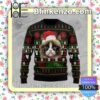 Grumpy Cat Meh Holiday Christmas Sweatshirts