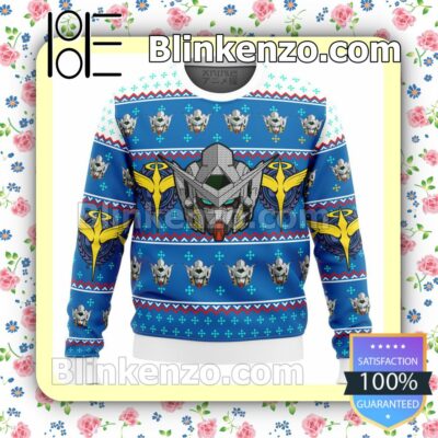 Gundam Helmet Premium Knitted Christmas Jumper