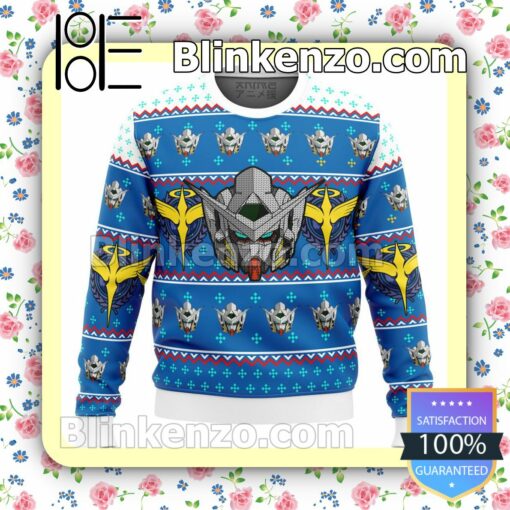 Gundam Helmet Premium Knitted Christmas Jumper