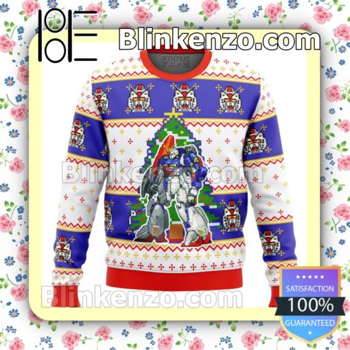Gundam Xmas Holiday Christmas Sweatshirts