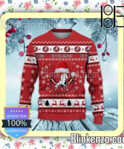 HC Vita Hästen Logo Holiday Hat Xmas Sweatshirts a