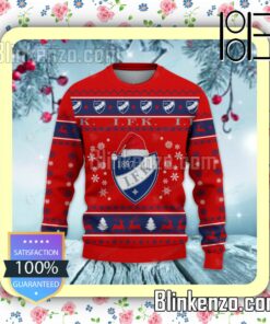 HIFK Logo Holiday Hat Xmas Sweatshirts a