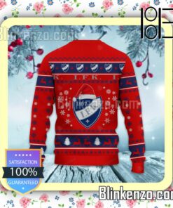 HIFK Logo Holiday Hat Xmas Sweatshirts b