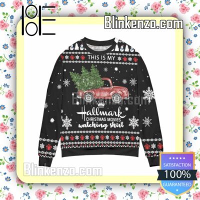 Hallmark Movies Watching Shirt Christmas Jumpers