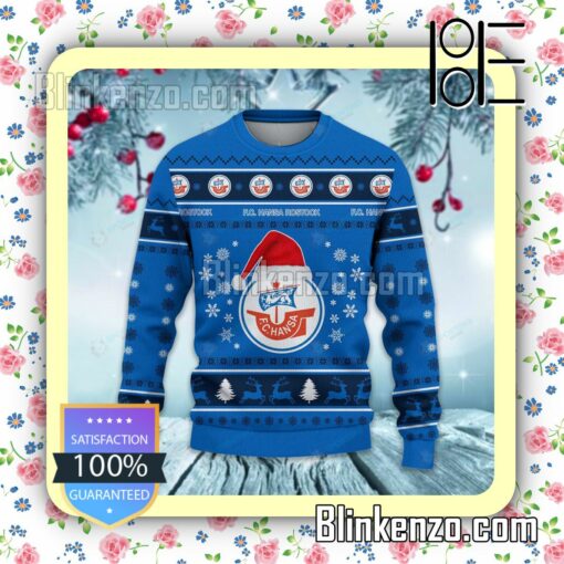 Hansa Rostock Logo Holiday Hat Xmas Sweatshirts a