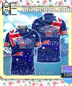 Happy Australia Day January 26 Hoodie Jacket Sweatshirts a