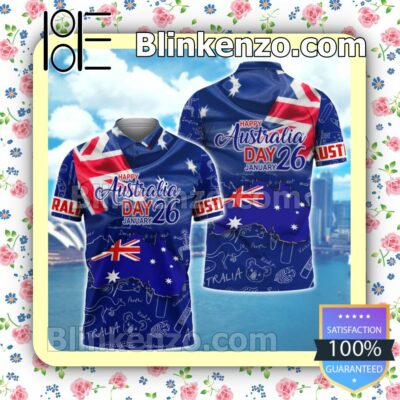 Happy Australia Day January 26 Hoodie Jacket Sweatshirts a