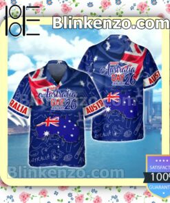 Happy Australia Day January 26 Hoodie Jacket Sweatshirts z