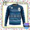 Happy Holidays Genshin Impact Snowflake Knitted Christmas Jumper