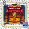 Harry Potter Gryffindor House Logo Knitted Christmas Jumper