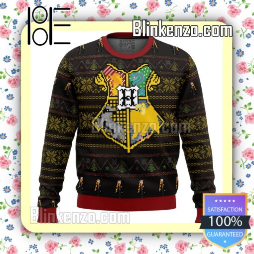 Harry Potter Sigils Knitted Christmas Jumper