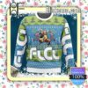 Haruhara Haruku Naota Nandaba Flcl Fooly Cooly Pattern Knitted Christmas Jumper
