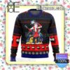 Haruko Haruhara Flcl Poster Premium Knitted Christmas Jumper