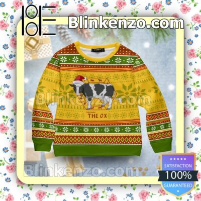 Hatsuharu Sohma Cow The Ox Of The Zodiac Fruits Basket Christmas Jumpers