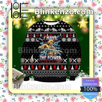 He-Man And Masters Of The Universe Holiday Christmas Sweatshirts