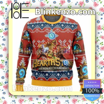 Hearthstone Alt Premium Holiday Christmas Sweatshirts