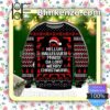 Hellur Hallelujer Praise Da Lort Merry Christmurr Holiday Christmas Sweatshirts