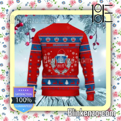 Helsingborgs IF Logo Holiday Hat Xmas Sweatshirts b