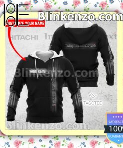 Hitachi Media Logo Custom Hoodie Jacket a