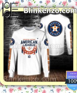 Houston Astros American League Champions Men Shirts a